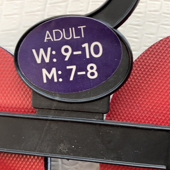 NWT Authentic NFL Fourty Niners Flip Flops - Picture 4 of 5